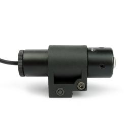 RTI - Pointeur laser avec switch d&eacute;port&eacute; - Aluminium - Noir