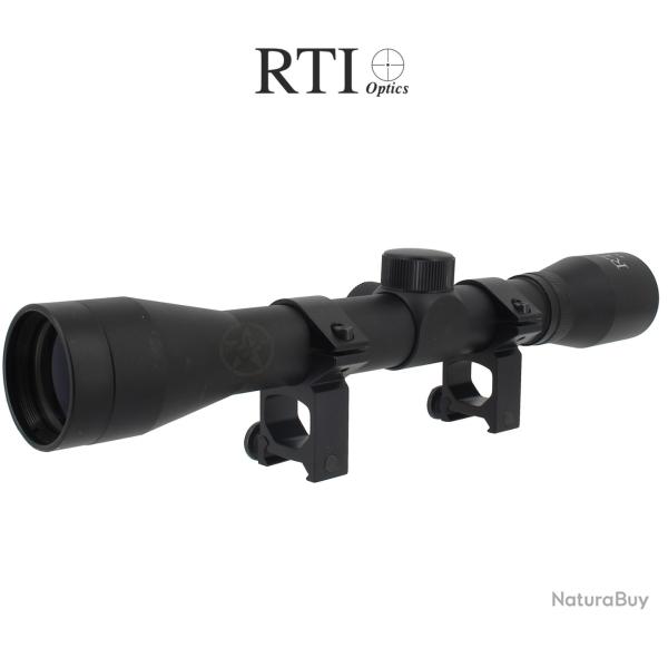 RTI - Lunette de vise 4X32 Tactical  fixation picatinny - Rticule Mildot - Noir