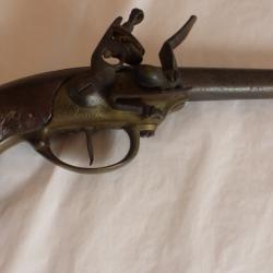 PISTOLET Mle 1777 - 1er type - SAINT ETIENNE 1780