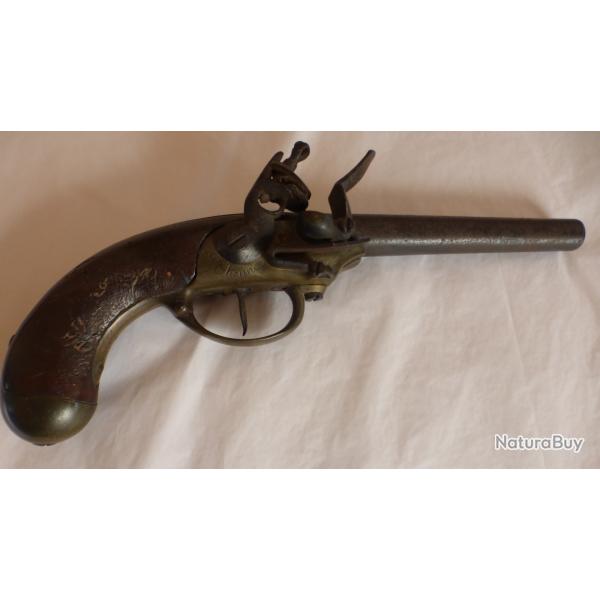 PISTOLET Mle 1777 - 1er type - SAINT ETIENNE 1780