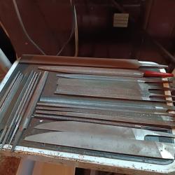 Lot 22 limes a métaux professionnelle  Facom talabot sandvik etc...