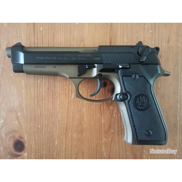 Pistolet BERETTA 92 FS - BRONZE DITION - Calibre 9mm