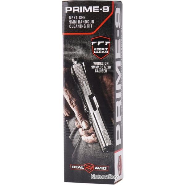 kit nettoyage prime 9MM arme de poing gun boss real avid
