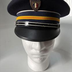 Casquette police ancienne