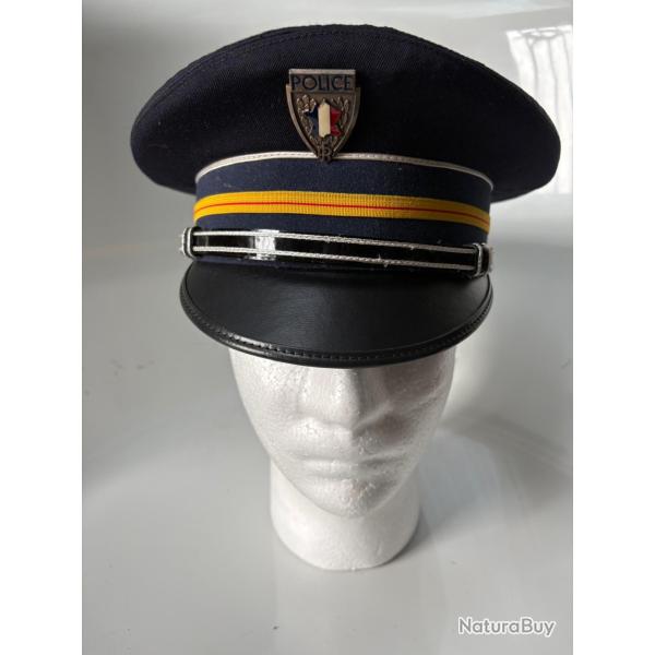 Casquette police ancienne