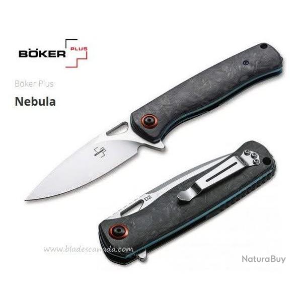 Boker Nebula Manche Carbone 01BO319