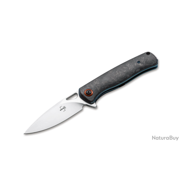 Couteau pliant B�ker Plus Nebula 01BO319 D2 carbone flipper