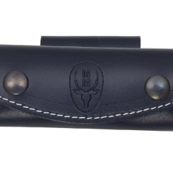Étui cuir noir Muela F/CART.N - pour couteaux 45×120 mm
