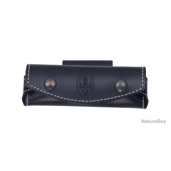 tui cuir noir Muela F/CART.N - pour couteaux 45120 mm