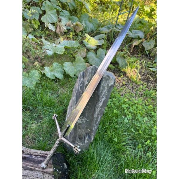 EPEE TRANCHANTE LOUIS XIV 100cm LLF enchre