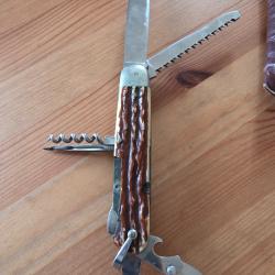 Couteau chasse multifonction vintage