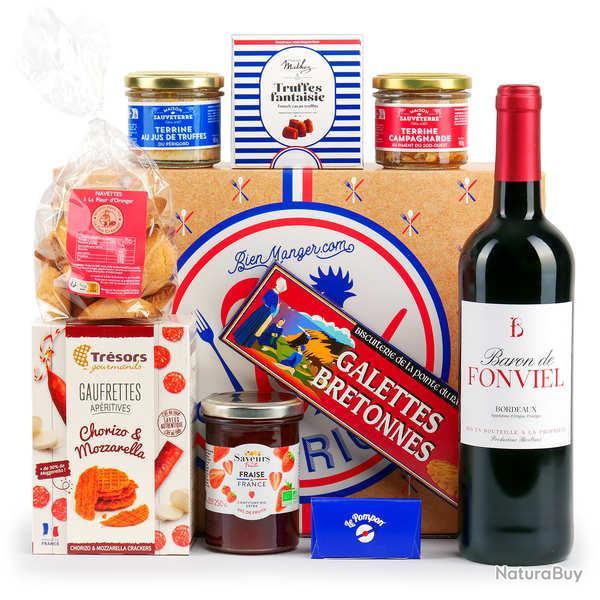 Coffret cadeau gourmand Cocorico - Coffret cadeau 8 produits