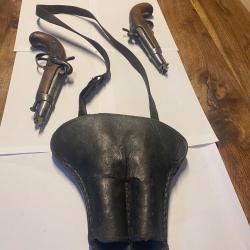 Pistolets 1842+ étui.