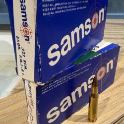 Lot de 420 cartouches 222 Remington