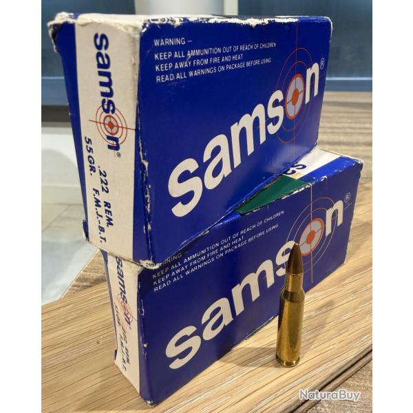 Lot de 420 cartouches 222 Remington