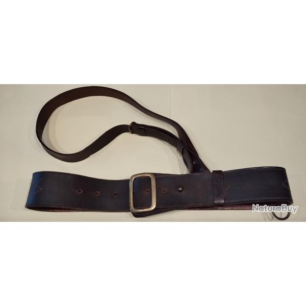 ceinturon complet d'officier Fran�ais  WW1 et WW2
