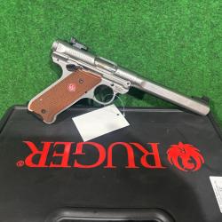 Pistolet Ruger Mark IV compétition cal 22 lr