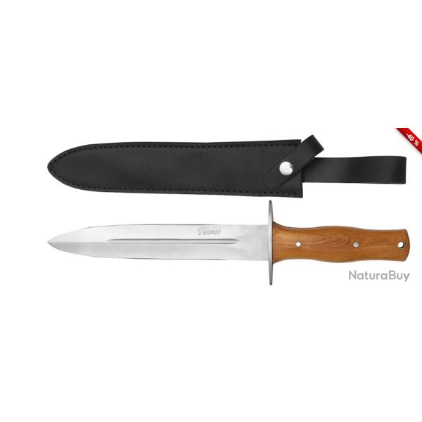 Poignard 35 cm teck & tui