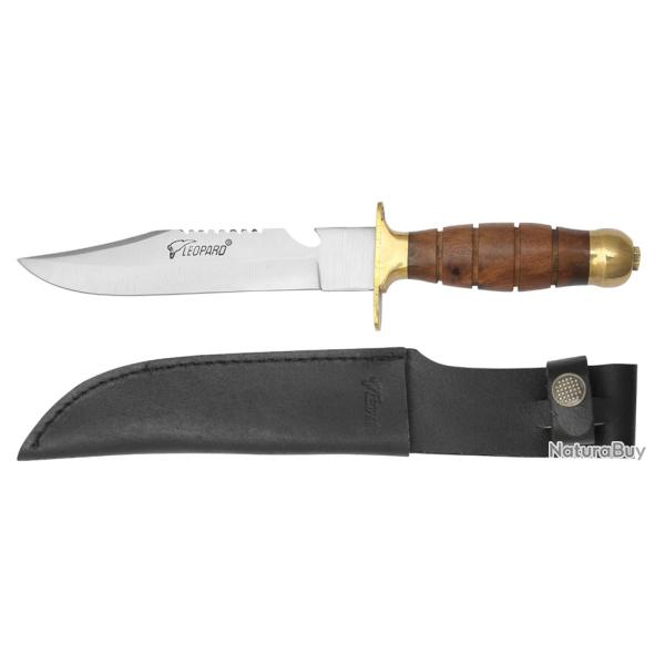 Couteau de Chasse Poignard Tarzan 11'' & �tui