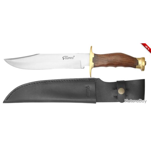 Couteau de Chasse Poignard Defender 13'' & tui