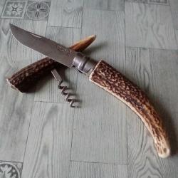 Couteau de poche Opinel 10 bois de cerf