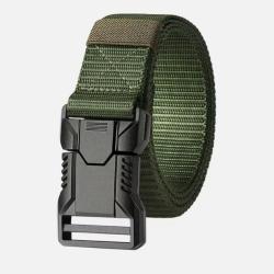 Ceinture Polyvalente Homme - Réglable & Résistante Dégagement rapide 125 cm Vert