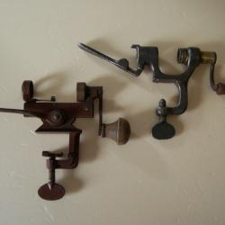 lot de 2 sertisseurs anciens pour cartouches lisses