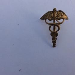 broche m&eacute;dical officier sup&eacute;rieur us ww2