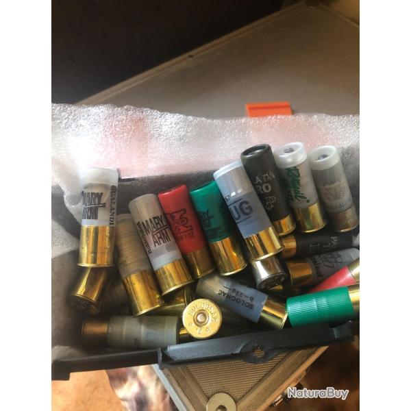 + de 30 balle cal 12, Sauvestre,winchester mary arm,  rubin sabo,gualandi,volcano,rottweil mag  etc
