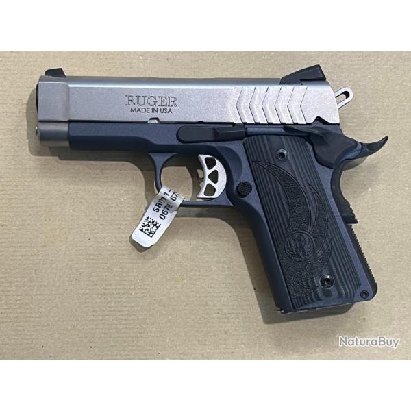 pistolet RUGER SR 1911 Officier 3.6" lightweight calibre 9 para