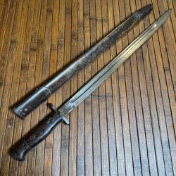 RARE BAIONNETTE ENFIELD P-1907 PUSSY CAT SIAM POUR LA GARDE ROYALE SIAMOISE