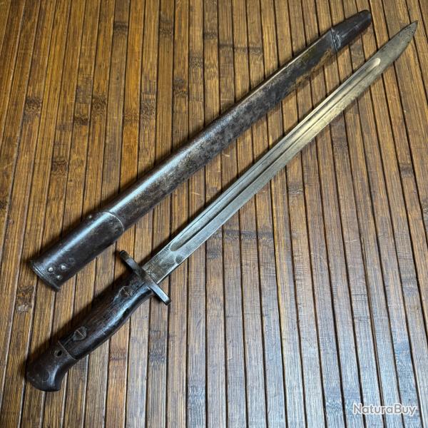 RARE BAIONNETTE ENFIELD P-1907 PUSSY CAT SIAM POUR LA GARDE ROYALE SIAMOISE