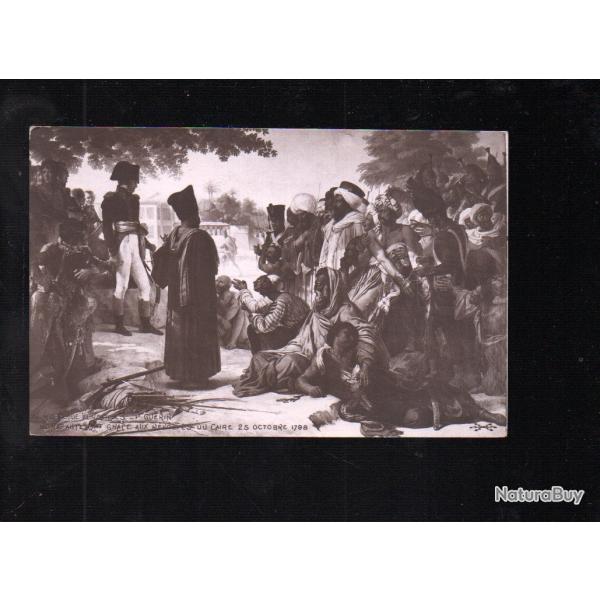 bonaparte rends grace aux rvolts du caire 1798, muse de versailles cpa