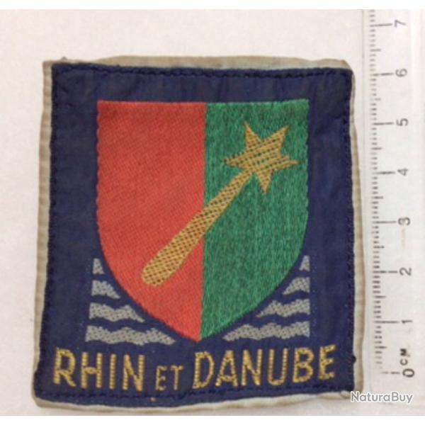 FRANCE LIBRATION 1944/1945 - INSIGNE TISSU brod 1 ARME RHIN ET DANUBE (11)