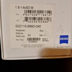 Lunette Zeiss victory V8 1.8-14×50