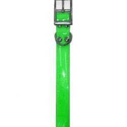 COLLIER HELEN BAUD BIOTHANE BIOGOLD VERT 600mm x 25mm x 2.6mm