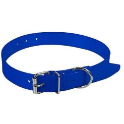 Collier HELEN BAUD ECO POLYURETHANE BLEU 650mm x 25mm x 2.5mm