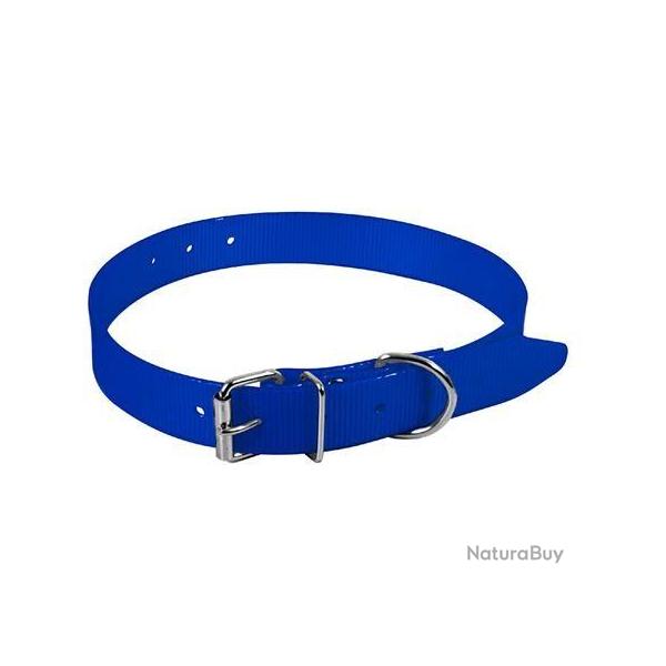 Collier HELEN BAUD ECO POLYURETHANE BLEU 650mm x 25mm x 2.5mm