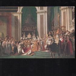 sacre de napoléon 1er  cpa