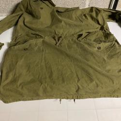 Anorak coupe-vent Mle 1950 para, légion, montagne, infanterie.... daté 1956