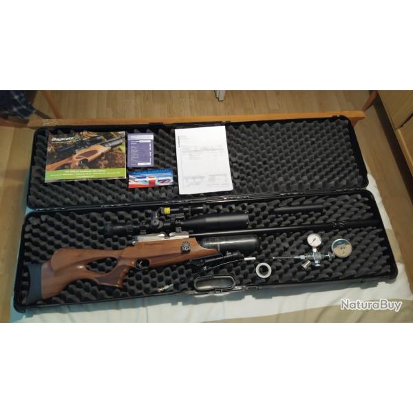 DAYSTATE WOLVERINE 2 HP HI LITE 5.50 MM 80JOULES SILENCIEUX LUNETTE HAWKE SIDEWINDER 30 6-24x56