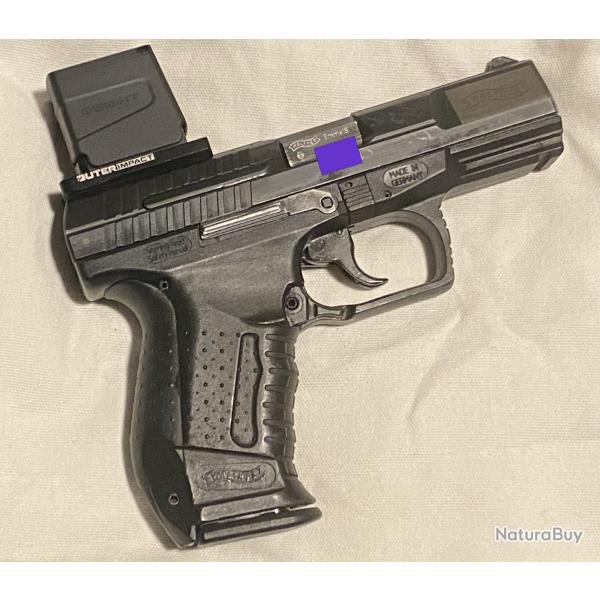 Walther P99 QA + red dot osight s