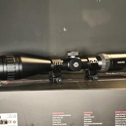 Lunette de tir hawke Airmax 4-12x40 ao+ collier 21 mm