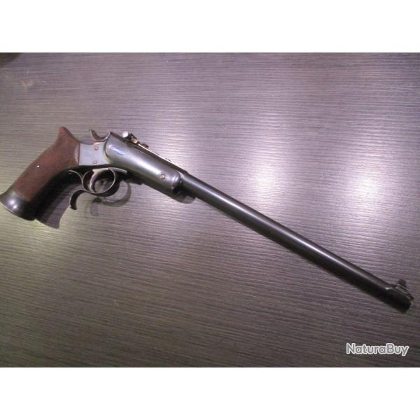 A VOIR!!! Pistolet Ligois de tir sportif Single Shot du 19me en 22LR en catgorie D, vente libre!