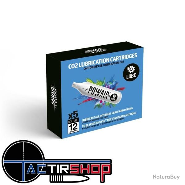 Boite de 5 cartouches d'entretien CO2 Powair 12gr