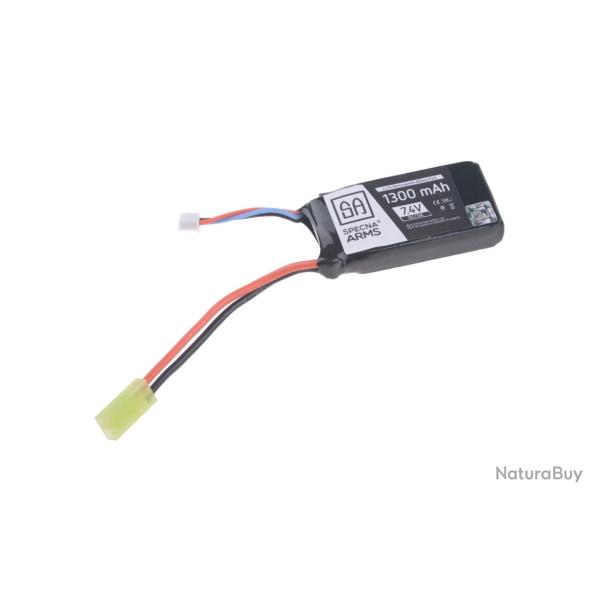 Batterie LiPo 7,4v PEQ 1300 mAh (Specna Arms)