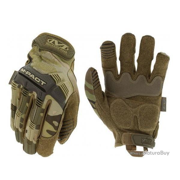 Gants Mechanix d'intervention M-PACT - Multicam M