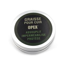 Graisse spéciale pour cuir avec éponge Opex