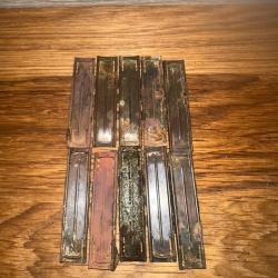 Lot de 10 lames chargeur clip G98 mauser