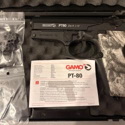 Gamo PT80 série limitée Dark CO2 4,5 mm diabolos